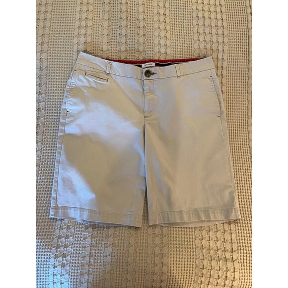 Dockers Womens Shorts Size 12 Khaki Neutral Comfortable Casual Match Everything! - Picture 10 of 11